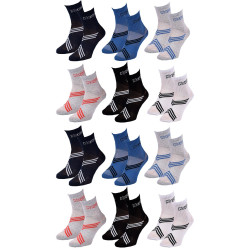 Chaussettes Enfant QUARTER KAPPA Lot de 12