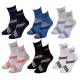 Chaussettes Enfant QUARTER KAPPA Lot de 6