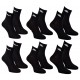 Chaussettes Femme QUARTER KAPPA Lot de 6