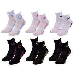 Chaussettes Femme QUARTER KAPPA Lot de 6
