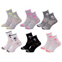 Chaussettes Femme QUARTER KAPPA Lot de 6