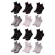 Chaussettes Femme QUARTER KAPPA Lot de 12