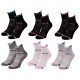 Chaussettes Femme QUARTER KAPPA Lot de 6