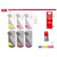 Chaussettes Femme SNEAKER KAPPA Lot de 6