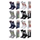 Chaussettes homme Marvel, Avengers,Dc Comics en Coton -Assortiment modèles photos selon arrivages-