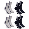 Chaussettes QUARTER SERGIO TACCHINI Lot de 4 Paires