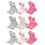 Chaussettes Pack Fille MOI MOCHE ET MECHANT