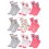 Chaussettes Pack Fille MOI MOCHE ET MECHANT