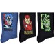 Chaussettes homme Marvel, Avengers,Dc Comics en Coton -Assortiment modèles photos selon arrivages-