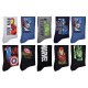 Chaussettes homme Marvel, Avengers,Dc Comics en Coton -Assortiment modèles photos selon arrivages-