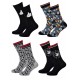 Chaussettes homme Mickey en Coton -Assortiment modèles photos selon arrivages-