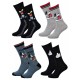 Chaussettes homme Mickey en Coton -Assortiment modèles photos selon arrivages-