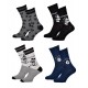 Chaussettes homme Mickey en Coton -Assortiment modèles photos selon arrivages-