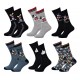 Chaussettes homme Mickey en Coton -Assortiment modèles photos selon arrivages-