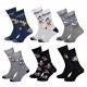 Chaussettes homme Mickey en Coton -Assortiment modèles photos selon arrivages-