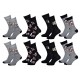 Chaussettes homme Mickey en Coton -Assortiment modèles photos selon arrivages-