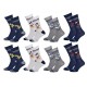 Chaussettes homme Mickey en Coton -Assortiment modèles photos selon arrivages-