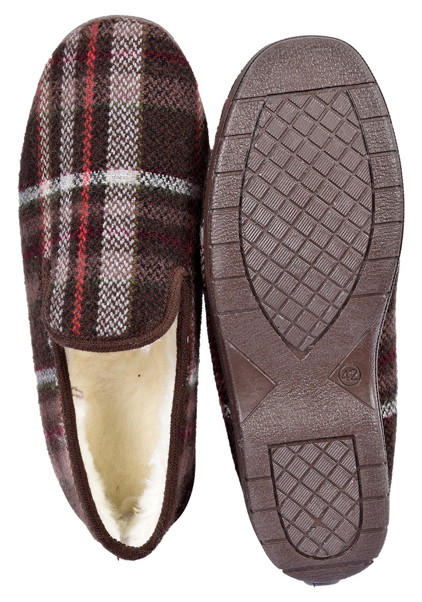 CHARENTAISE Homme Pantoufle FOURREE - Foto 9 di 10