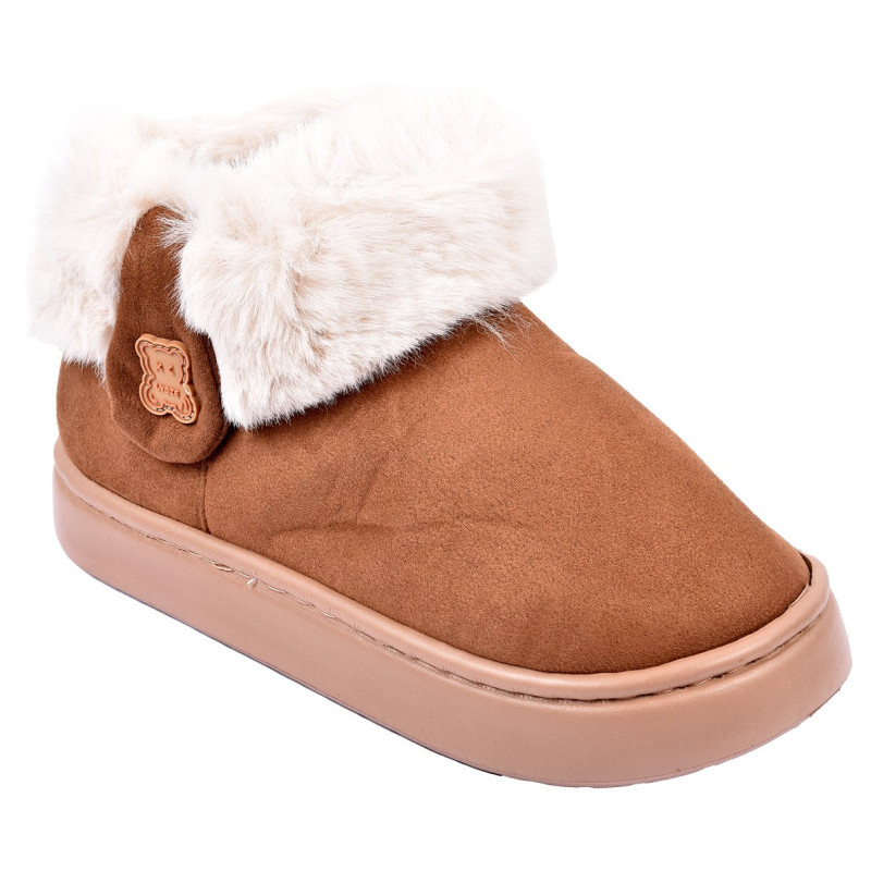 PANTOUFLE Bottine Intérieure Femme Fourrée