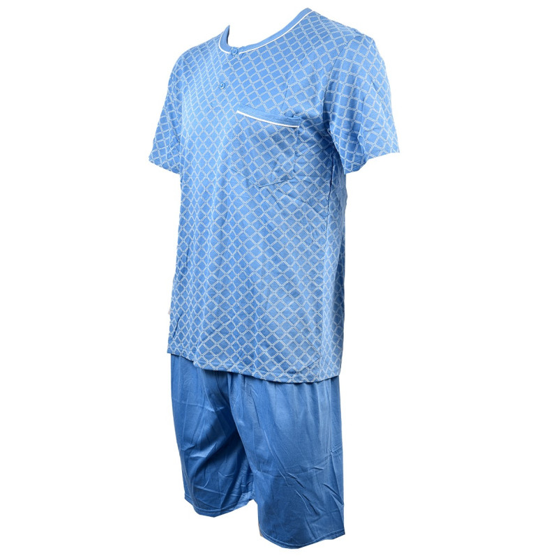Pyjama Court Homme ECO HOMEWEAR Ozabi - Neuf Avec Étiquettes, Moderne Et Confortable