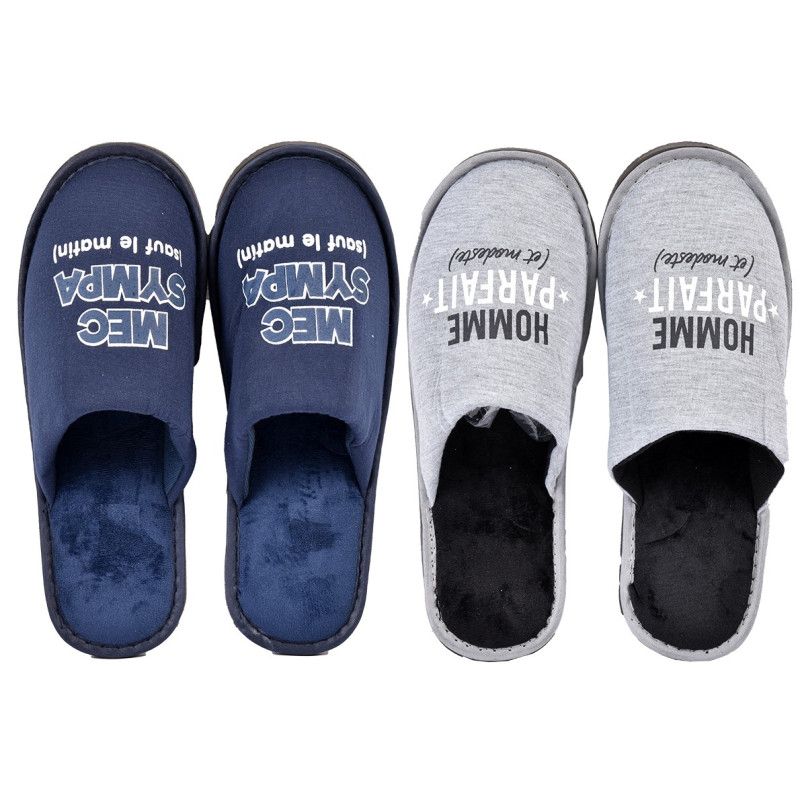 Pantoufles Homme Lot de 2