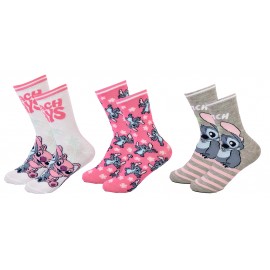 Chaussettes Pack Fille LILO ET STITCH