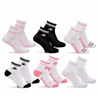 Pack de Chaussettes Femme Quarter KAPPA (Lot de 6)