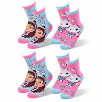 Pack de Chaussettes Antidérapantes Enfant GABBY'S DOLLHOUSE (Lot de 4)