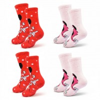 Pack de Chaussettes Antidérapantes Enfant GABBY'S DOLLHOUSE (Lot de 4)