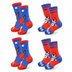 Pack de Chaussettes Antidérapantes Enfant PAT PATROUILLE (Lot de 4)