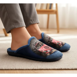 Pantoufles Homme Mule Fantaisie PHOTOPRINT