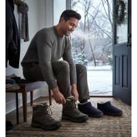 Pantoufles charentaises montantes