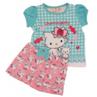 Ensemble T-shirt et Short Bébé Charmy Kitty