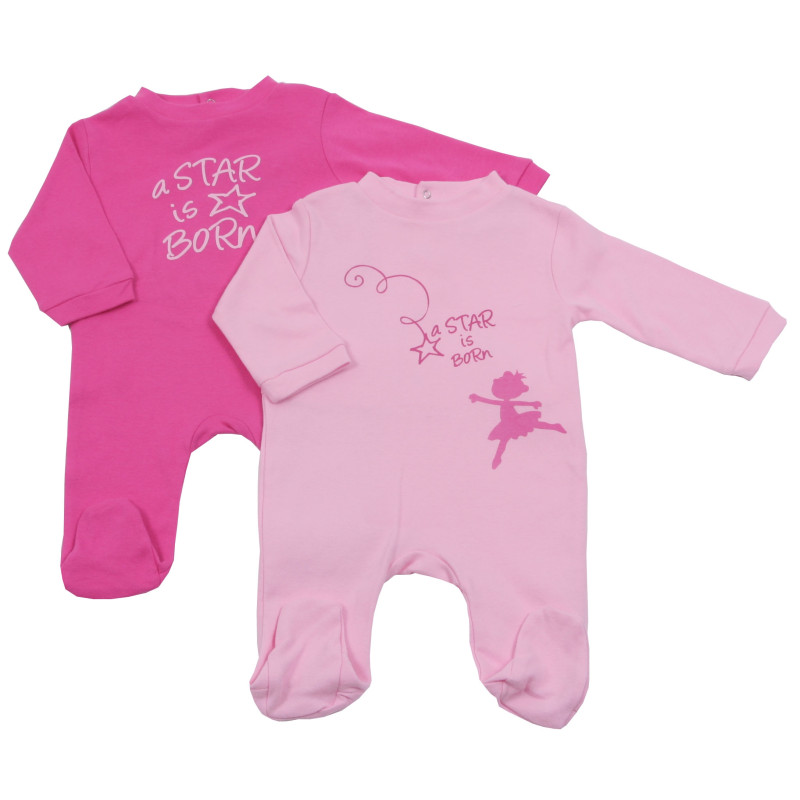 Pyjamas Bébé Lot de 2 Motifs