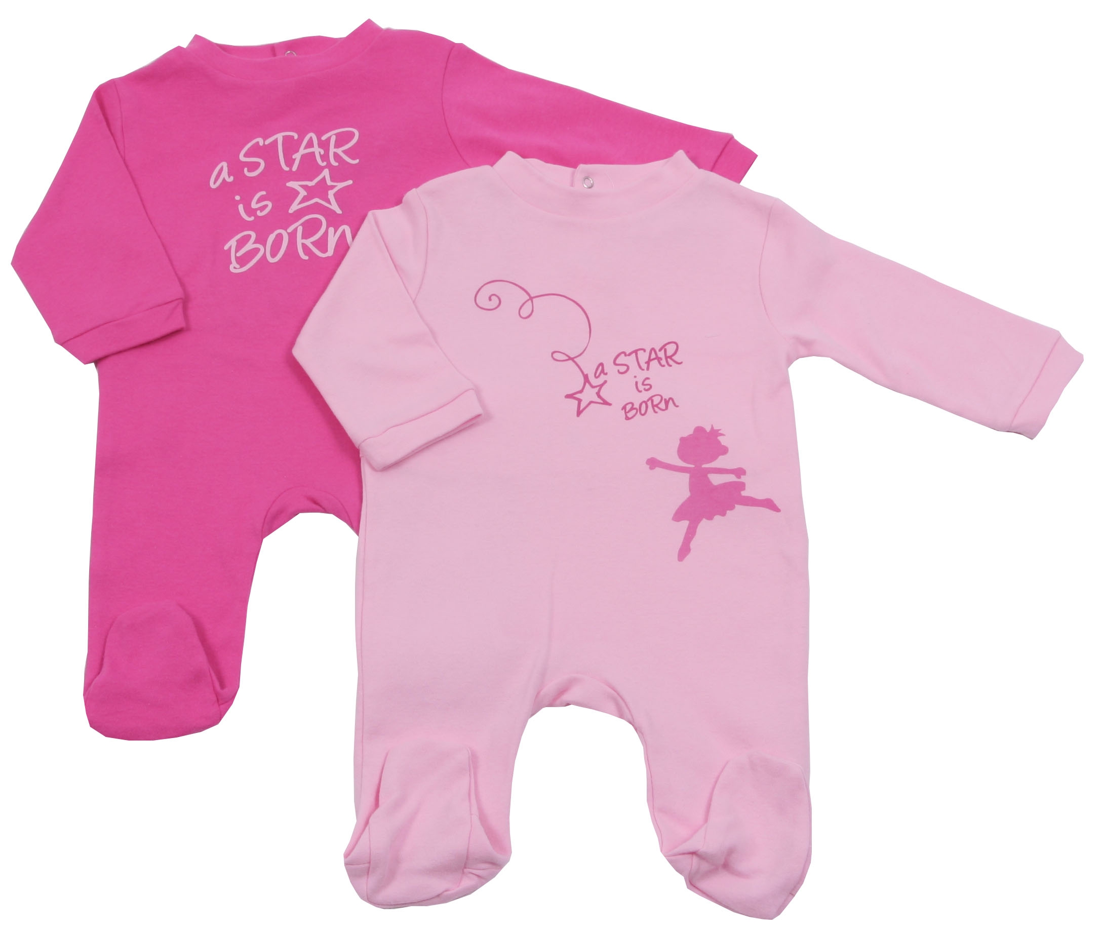 Pyjamas Bebe Lot De 2 Motifs