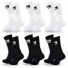 Quiksilver Chaussettes Homme Crew – Pack Lot 6 Paires Sport Cushioned