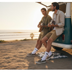 Quiksilver Tennis Crew Homme – Regular Soft Cotton Lifestyle