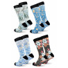 Quiksilver Pack de Chaussettes Homme Crew LONG Lifestyle