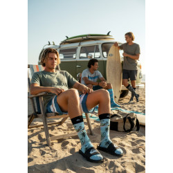Quiksilver Pack de Chaussettes Homme Crew LONG Lifestyle