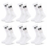 Quiksilver Pack de Chaussettes Enfant Crew – Lot 6 Paires Sport Cushioned