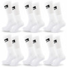 Quiksilver Pack de Chaussettes Enfant Crew – Lot 6 Paires Sport Cushioned
