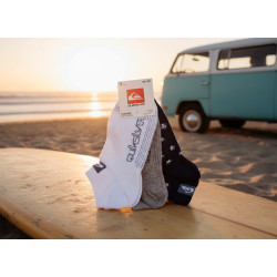 Quiksilver Pack de Chaussettes Enfant SNEAKER– Lot 6 Paires Sport