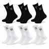 ROXY Lot Chaussettes Femme Crew – Pack 6 Paires Sport et Lifestyle