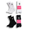 ROXY Lot Chaussettes Femme Crew – Pack 6 Paires Sport et Lifestyle