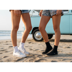 ROXY Lot Chaussettes Courtes Quarter – Pack de 6 Paires