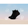 ROXY Lot Chaussettes Courtes Quarter – Pack de 6 Paires