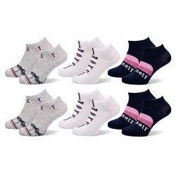 ROXY Lot Chaussettes Courtes Sneaker– Pack de 6 Paires