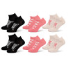 ROXY Lot Chaussettes Courtes Sneaker– Pack de 6 Paires