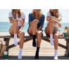 ROXY Lot Chaussettes Courtes Sneaker– Pack de 6 Paires