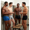 Lot 4 boxers Sergio Tacchini 100 coton confort sport maintien optimal ceinture logo iconique tailles M a XXL